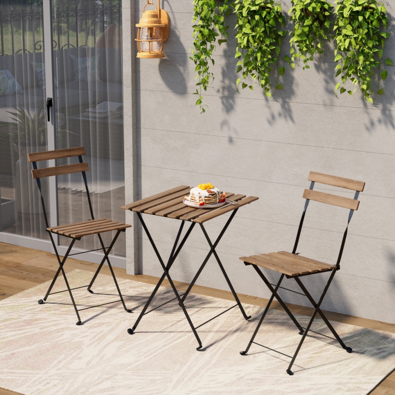 Balter 2 - Person Square Outdoor Dining Set