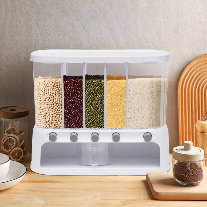 Belayneh 5 Grid Food Cereal Dispenser