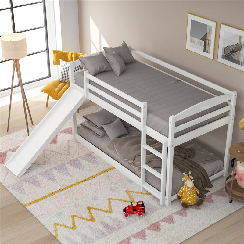 Belchertown Kids Twin Over Twin Bunk Bed