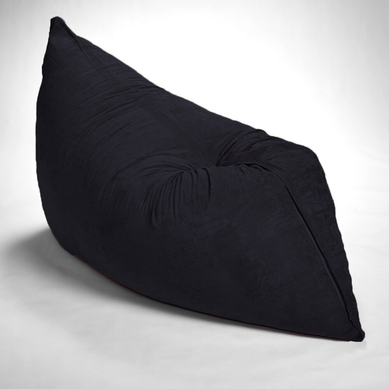 Big Bean Bag Lounger Adult Size, Large Bean Bag Chair for Adults with Filler Included