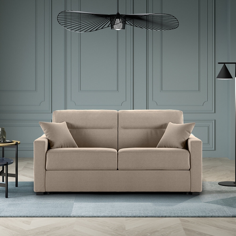 Bjrglfur Italian 81" Stain and Abrasion Resistant Performance Fabric Square Arm Sofa Bed