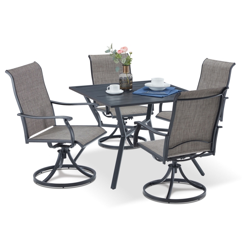Blaza 4 - Person Square Outdoor Dining Set