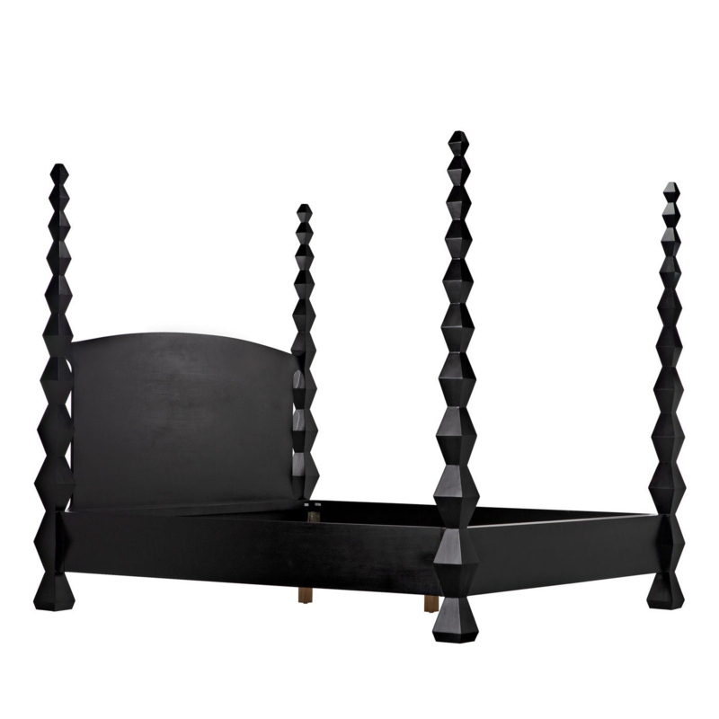 Brancusi Solid Wood Four Poster Bed