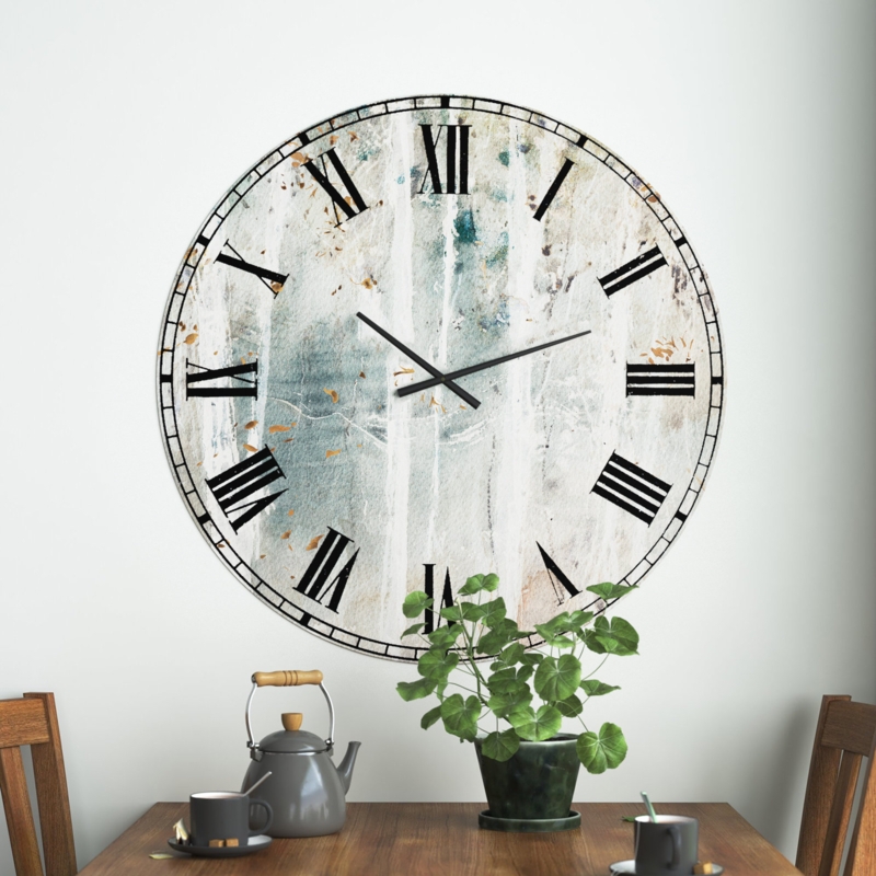 Burkhart A Woodland Walk into the Forest VI Wall Clock