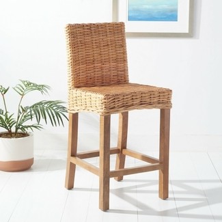 Wicker/Rattan Swivel Bar Stools - Foter