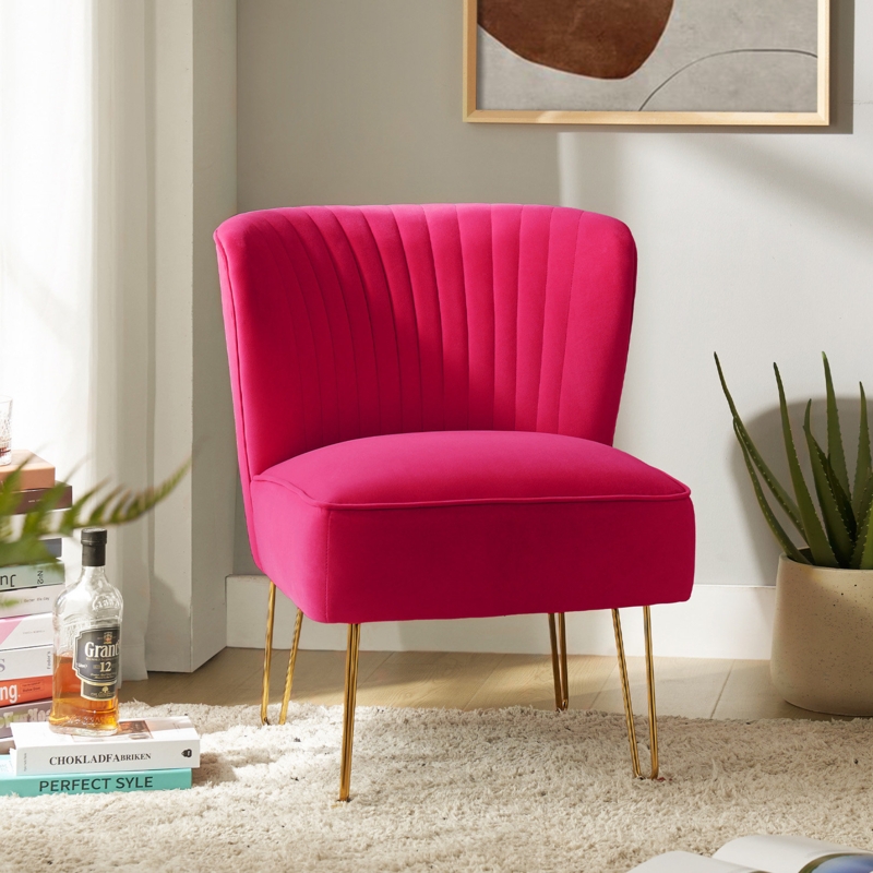Celisha Velvet Side Chair