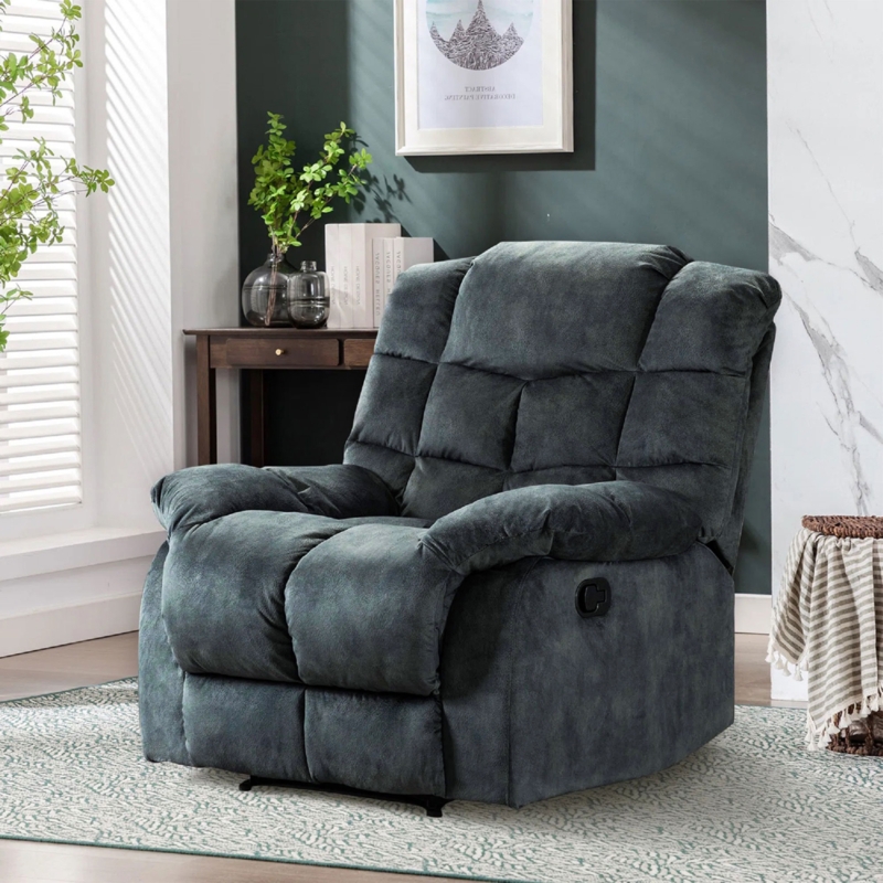Chira 37'' Wide Modern Super Soft Manual Upholstered Recliner