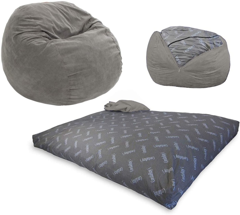 CordaRoy's Corduroy Convertible Bean Bag Chair