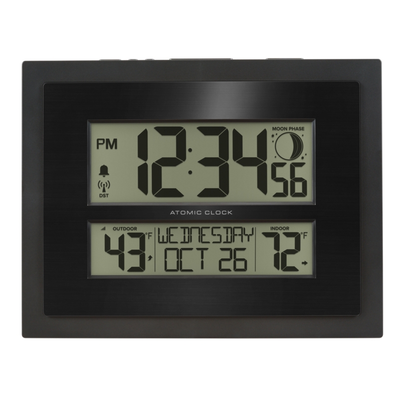 Large Digital Wall Clock - Foter