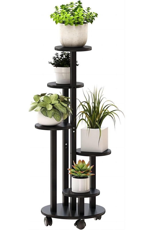Decedric Wood Plant Stand