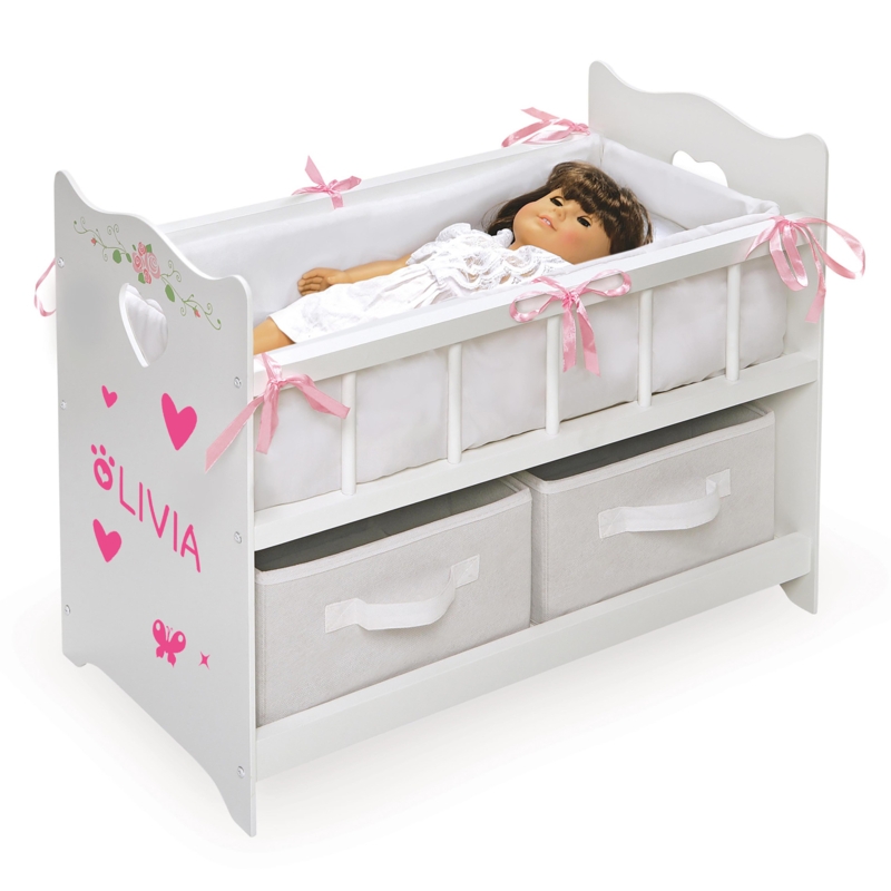 Badger basket doll crib with cabinet online