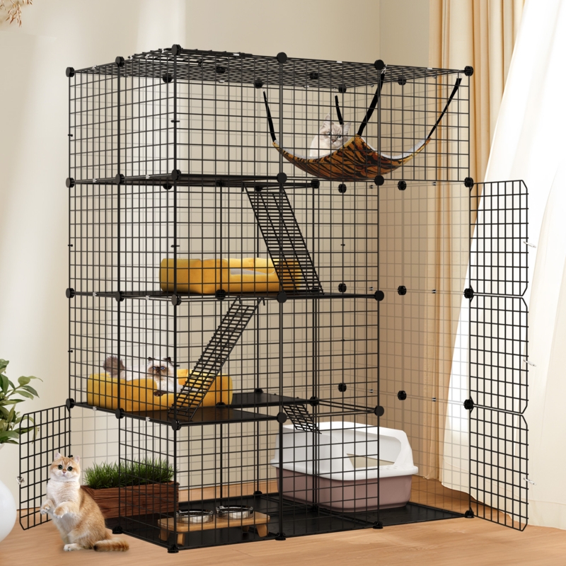 Doshia Portable 3-layer Cat Cage