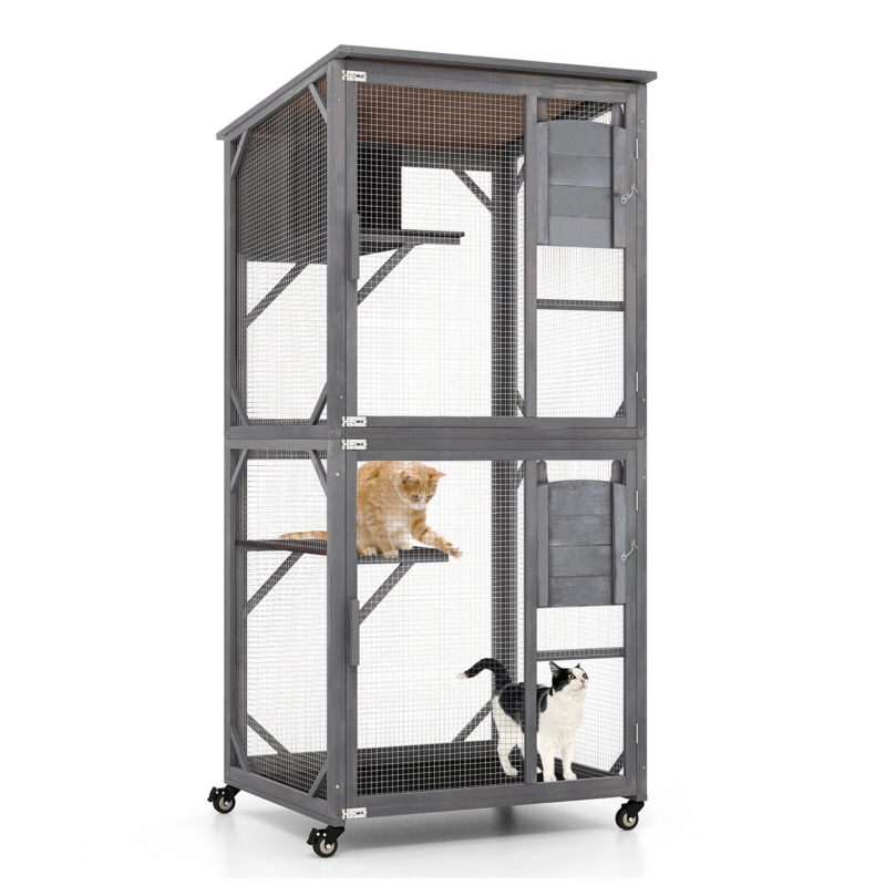 Drevin Portable Cat Playpen Foter