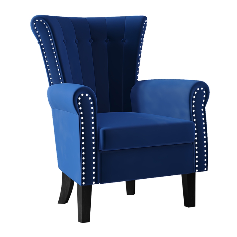Dziana Velvet Accent Chair