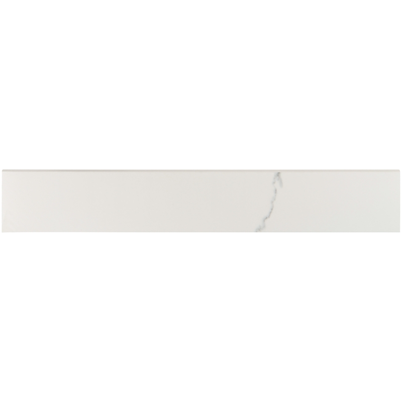 Eden Staturary 24'' L x 4'' W Porcelain Bullnose Tile Trim
