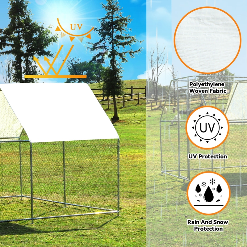 Elizabeath 98.98 Square Feet with Chicken Run