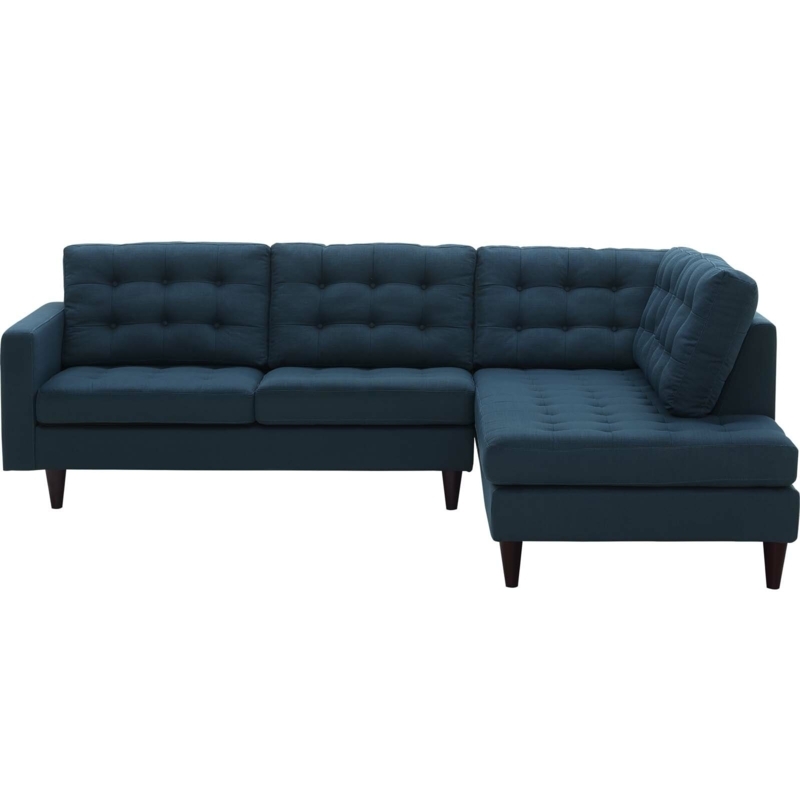 Empress 2 Piece Upholstered Fabric Sectional by Modway