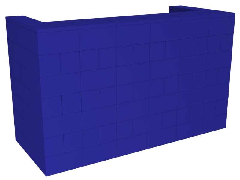 EverBlock 72" Wide Classic Bar and Counter Kit