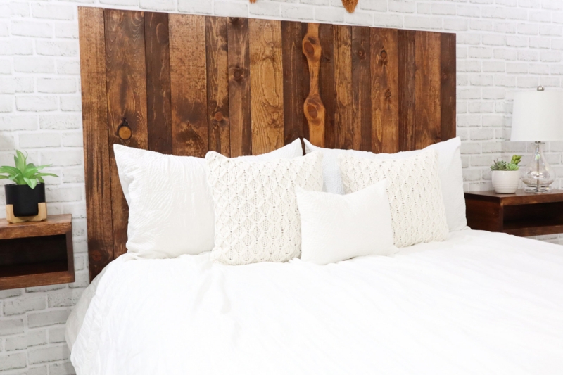 Evryn Solid Wood Headboard