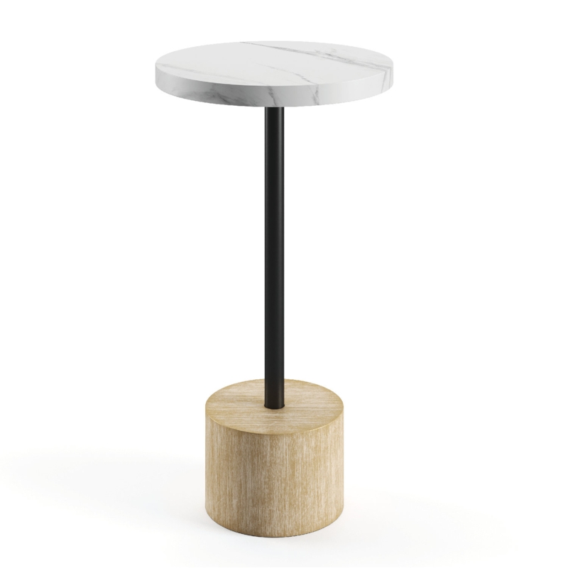 Fahriye Pedestal End Table