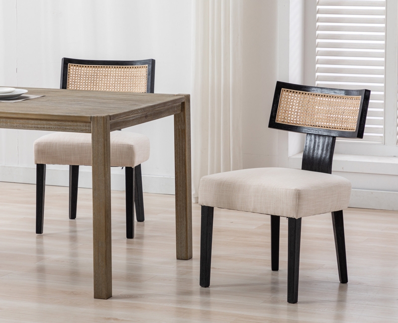 Farhat Faux Leather Upholstered Side Chair
