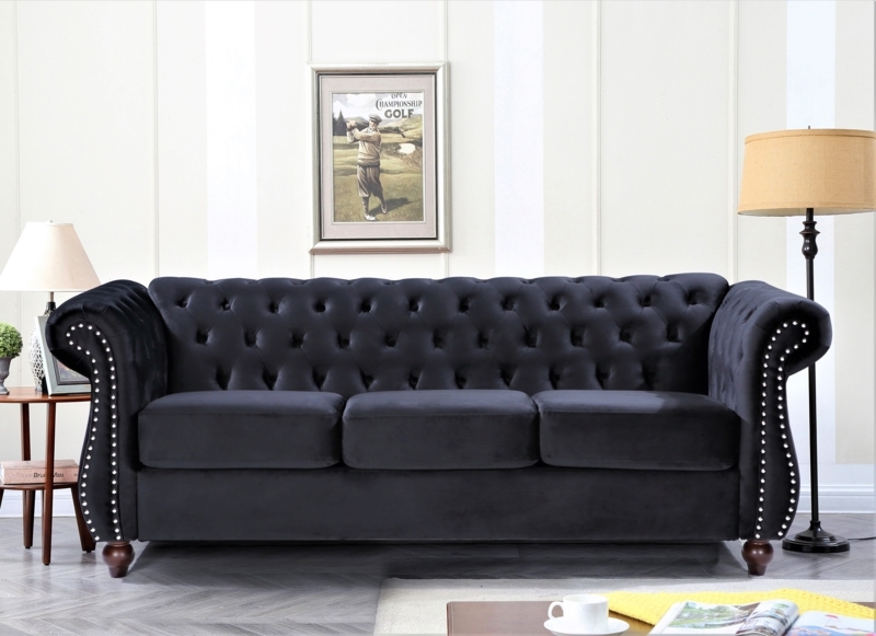 Felder 82.6'' Velvet Sofa