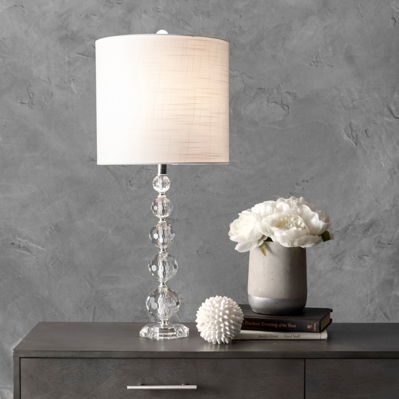 Fike Crystal Table Lamp