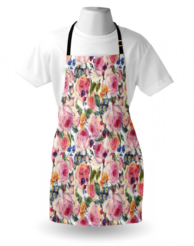 Floral Bib Apron