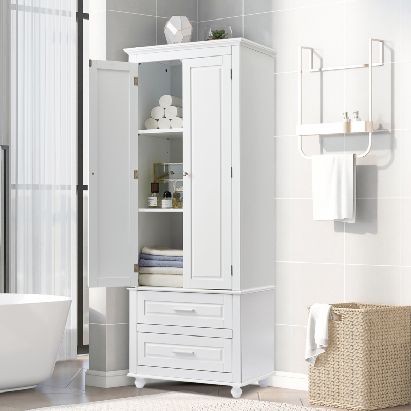 Freestanding Linen Cabinets | Foter