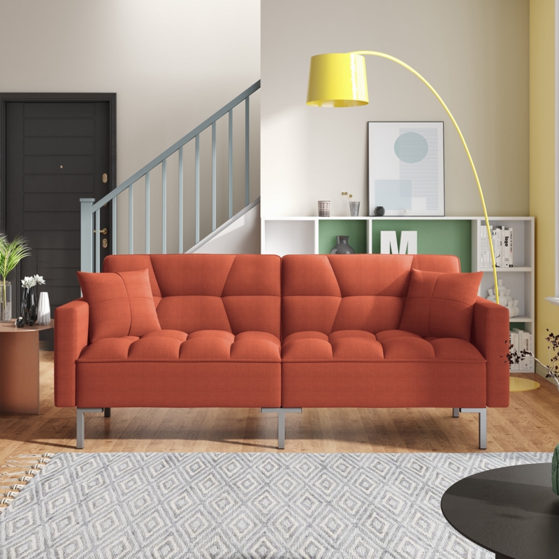 Ginneh 74.75'' Upholstered Loveseat