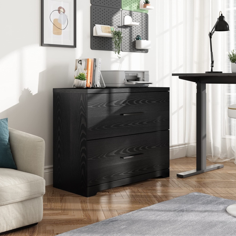 Greenlawn Menlo Wood 2-Drawer Lateral Filing Cabinet