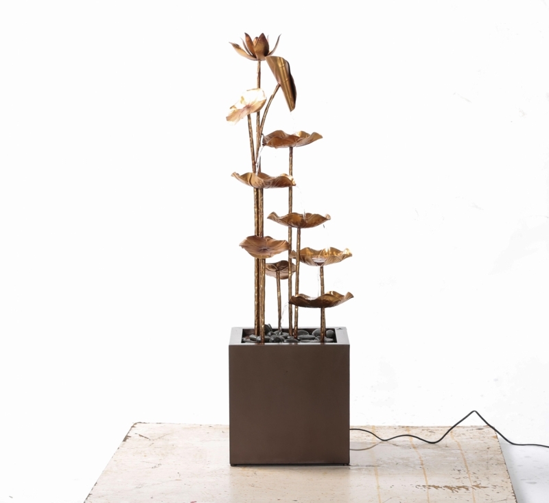Hand Crafted Weather Resistant Floor Fountain