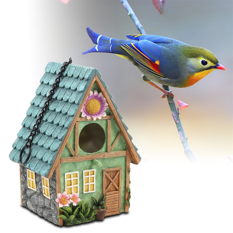 Hand-painted Bird Cage