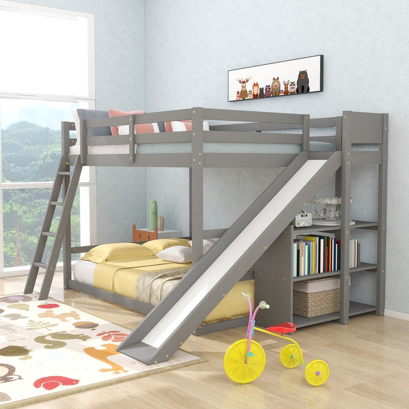 Haridutt Kids Full Over Full Bunk Bed