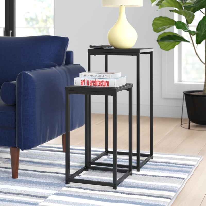 Heberling Steel Top Nesting Tables