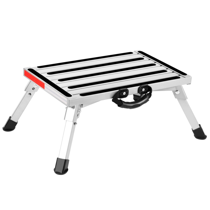 Henagar 1 - Step Aluminum Lightweight Folding Step Stool
