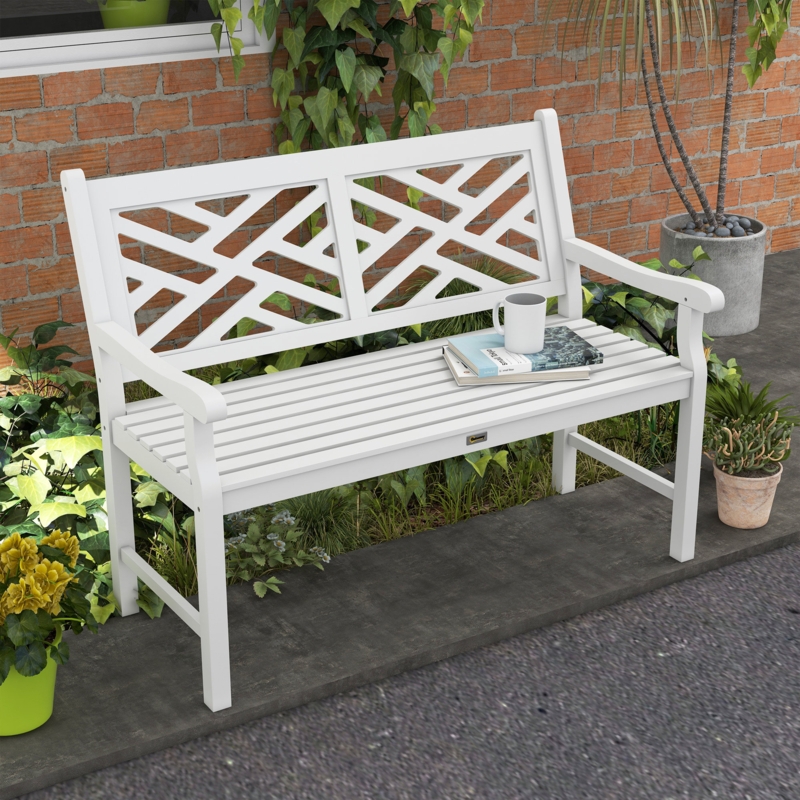 Heriberto Wood Outdoor Bench