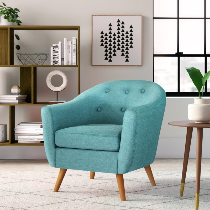 Hiltonia Upholstered Barrel Chair