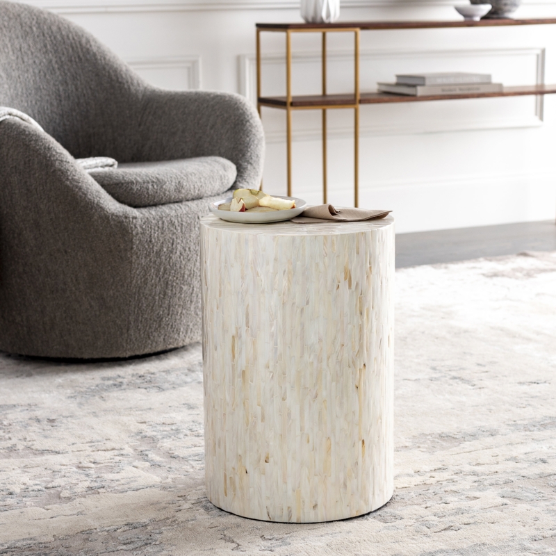 Ilhana Drum End Table