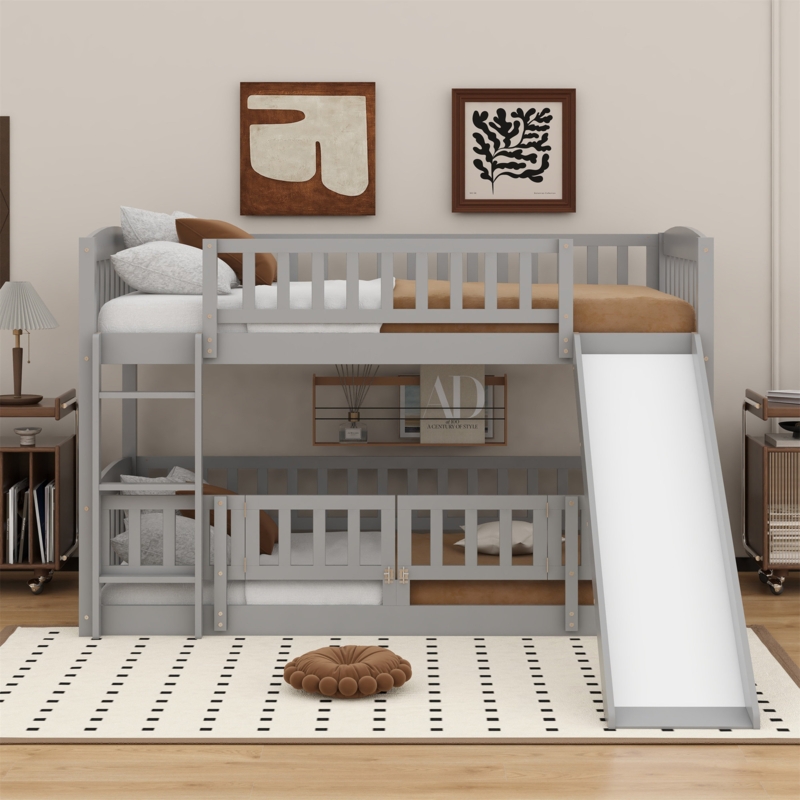 Jarexy Kids Full-Over-Full Bunk Bed
