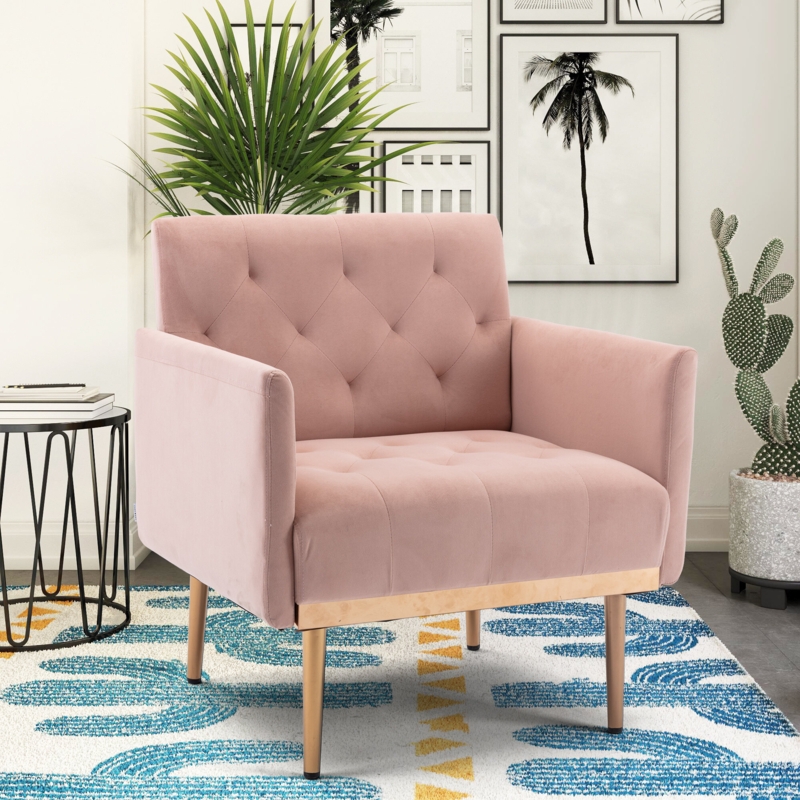 Jaunius Velvet Armchair