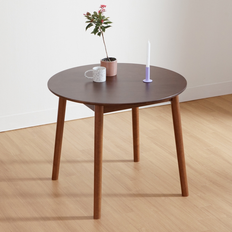 Jeremya Round Solid Wood Dining Table