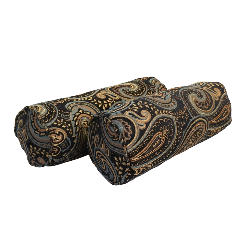 Juno Paisley Chenille Reversible Throw Pillow