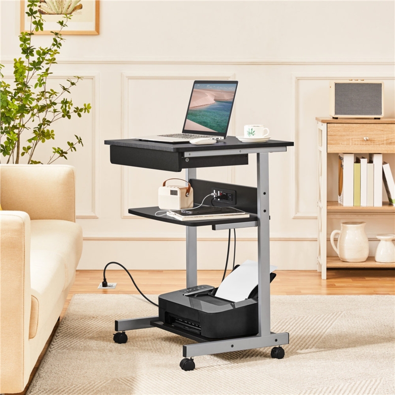 Kirisa Metal Base Computer Desk