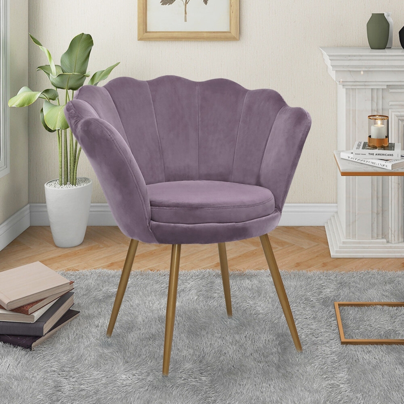 Lawler Velvet Barrel Chair