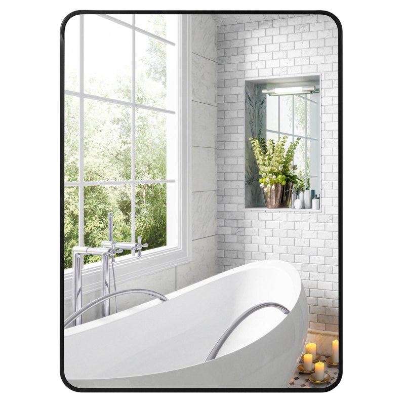 Lediana Metal Rectangle Wall Mirror / Vanity Mirror