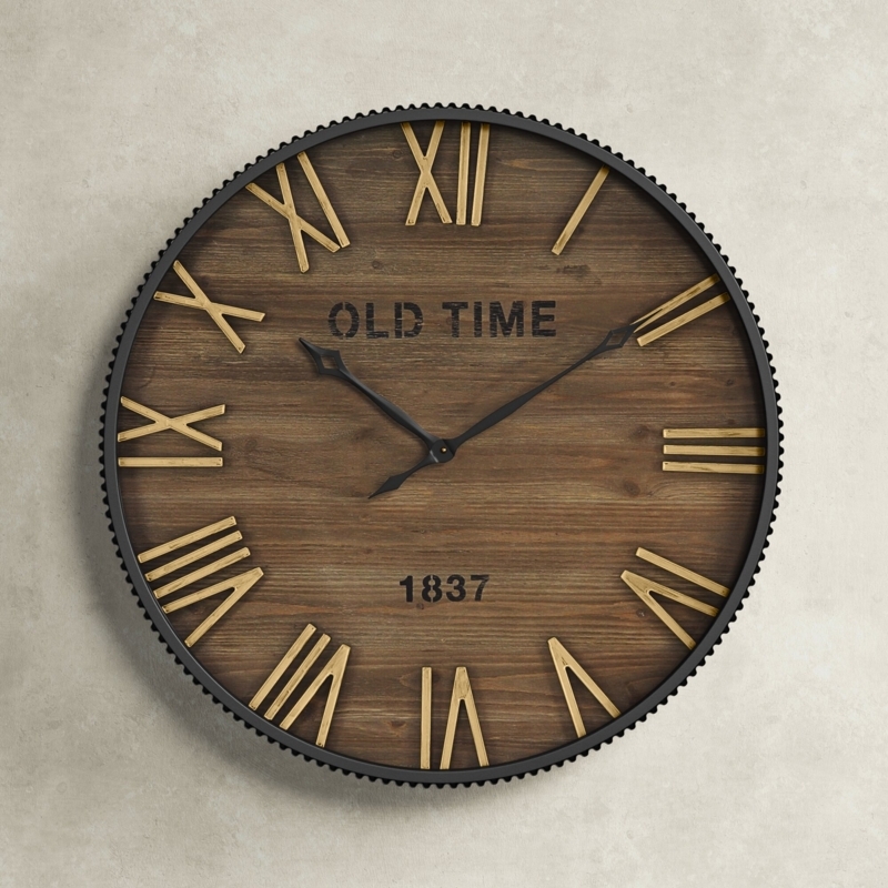 Letti Metal Wall Clock