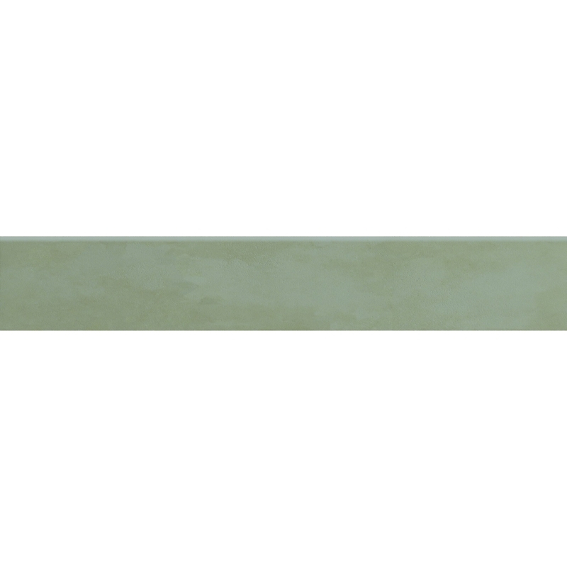Literary License 24'' L x 4'' W Porcelain Concrete Look Bullnose Tile Trim