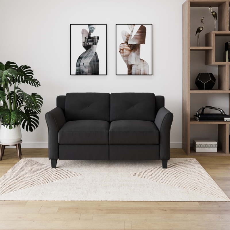 Lourdez 56.3'' Upholstered Loveseat