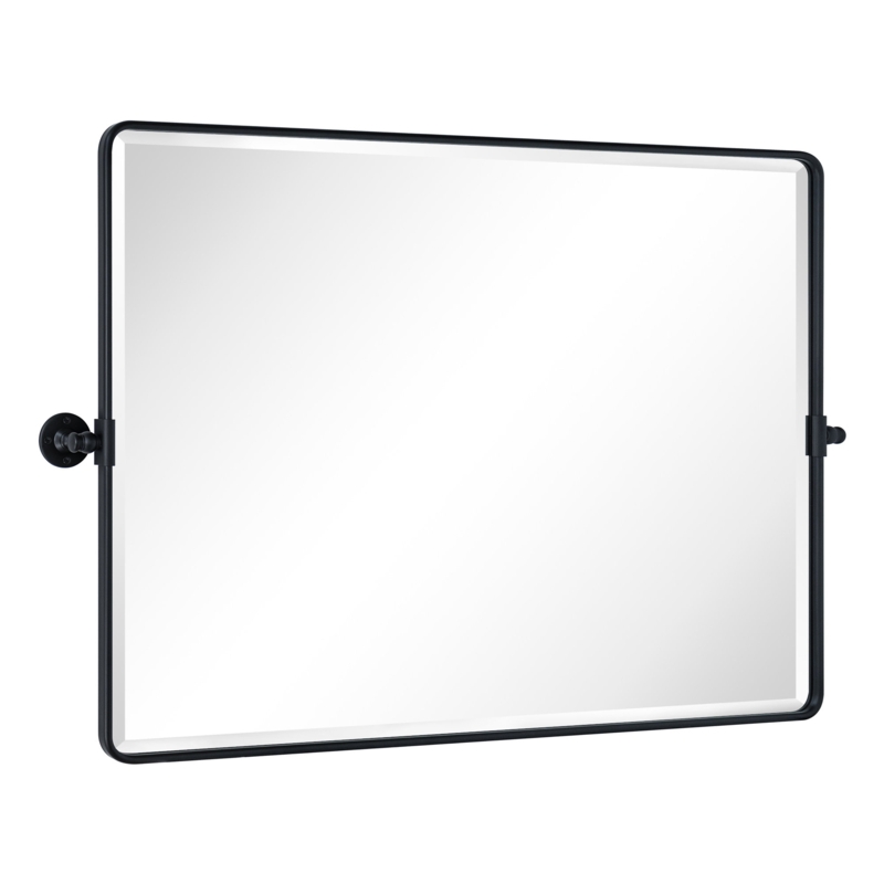 Lutalo Horizontal Beveled Bathroom / Vanity Mirror